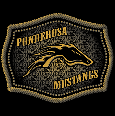 Ponderosa Mustangs T-Shirt Concept #3